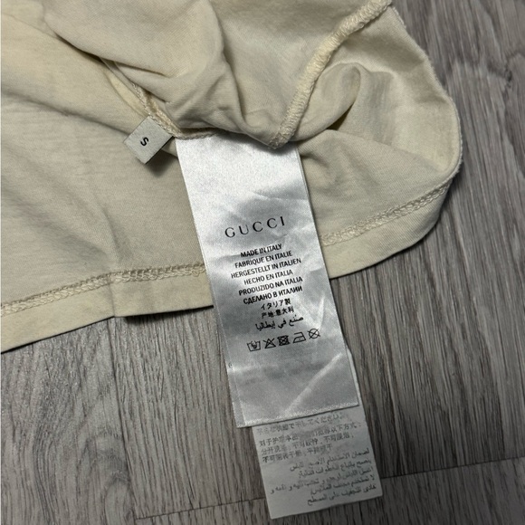 Gucci Cream Rabbit Tee - Picture 4 of 7